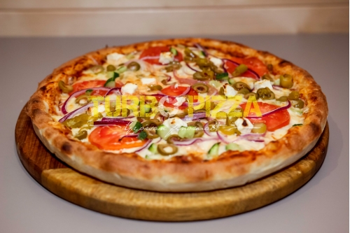 Vegetáriánus pizza
