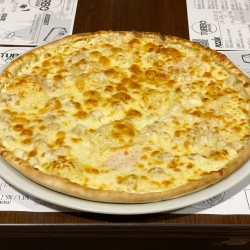 Mézes Mustáros Csirke Pizza